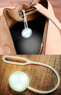 Handtaschenlicht mit LEDs weiß