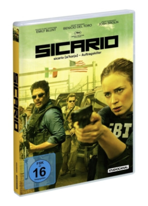 Sicario, DVD