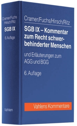 SGB IX - Kommentar zum Recht schwerbehinderter Menschen