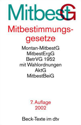 Mitbestimmungsgesetze (MitbestG)