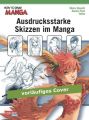 Ausdrucksstarke Skizzen im Manga