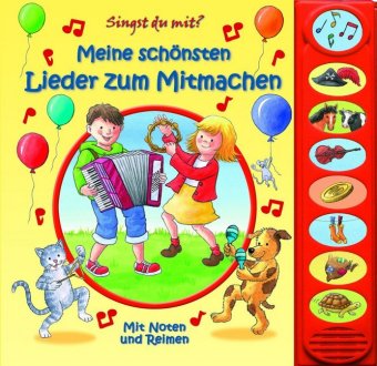 Meine Schönsten Lieder zum Mitmachen, 8-Button-Soundbuch