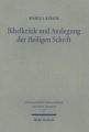 Bibelkritik und Auslegung der Heiligen Schrift