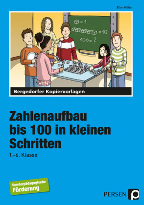 Zahlenaufbau bis 100 in kleinen Schritten, EURO