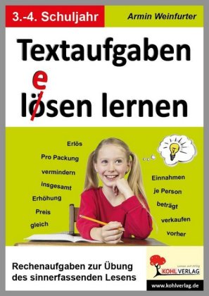 Textaufgaben l(e)ösen lernen, ab 3. Schuljahr