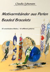 Motivarmbänder aus Perlen. Beaded Bracelets