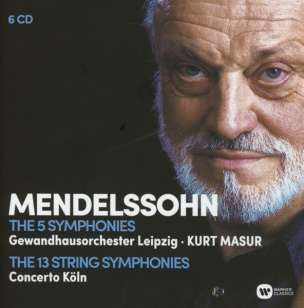 Mendelssohn: Sämtliche Sinfonien 1-5 / Streichersinfonien