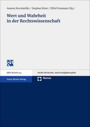 Wert und Wahrheit in der Rechtswissenschaft