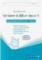 Ich kann in Silben lesen 1 - Schülerarbeitsheft für die 1. Klasse