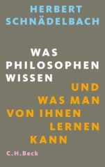 Was Philosophen wissen