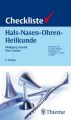 Checkliste Hals-Nasen-Ohren-Heilkunde