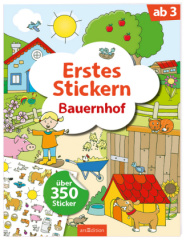 Erstes Stickern Bauernhof