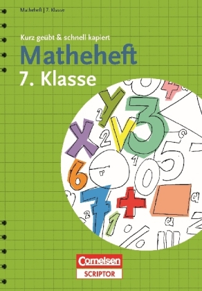 Matheheft 7. Klasse