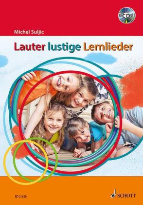 Lauter lustige Lernlieder, m. 2 Audio-CDs