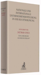 Nationale und internationale Unternehmensbesteuerung in der Rechtsordnung