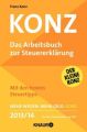 KONZ, Das Arbeitsbuch zur Steuererklärung 2013/14