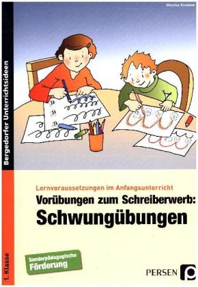 Vorübungen zum Schreiberwerb: Schwungübungen