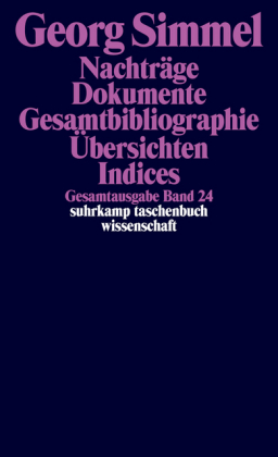 Nachträge. Dokumente. Bibliographien. Auflistungen. Indices