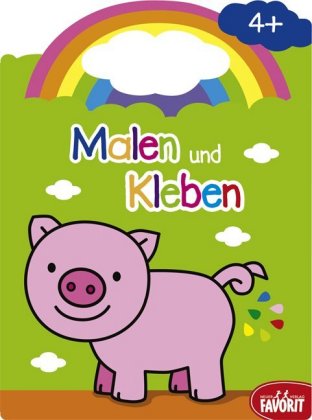 Malen und Kleben - Schwein