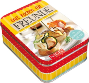Rezeptbox Gut kochen für Freunde, m. 50 Rezeptkarten