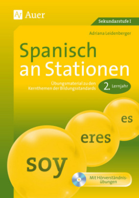 Spanisch an Stationen, 2. Lernjahr, m. CD-ROM