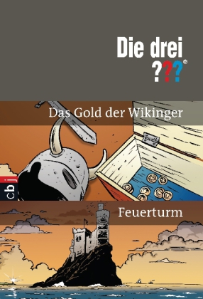 Die drei ???, Das Gold der Wikinger. Die drei Fragezeichen, Der Feuerturm, Doppelband