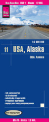 World Mapping Project Reise Know-How Landkarte USA, Alaska (1:2.000.000)