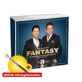 Das Beste von Fantasy - Das große Jubiläumsalbum + GRATIS Kugelschreiber mit LED
