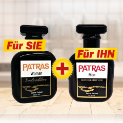 "PATRAS Sonder Edition" Parfum für Sie & für Ihn