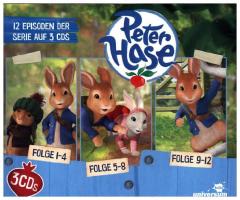 Peter Hase Hörspielbox, 3 Audio-CDs