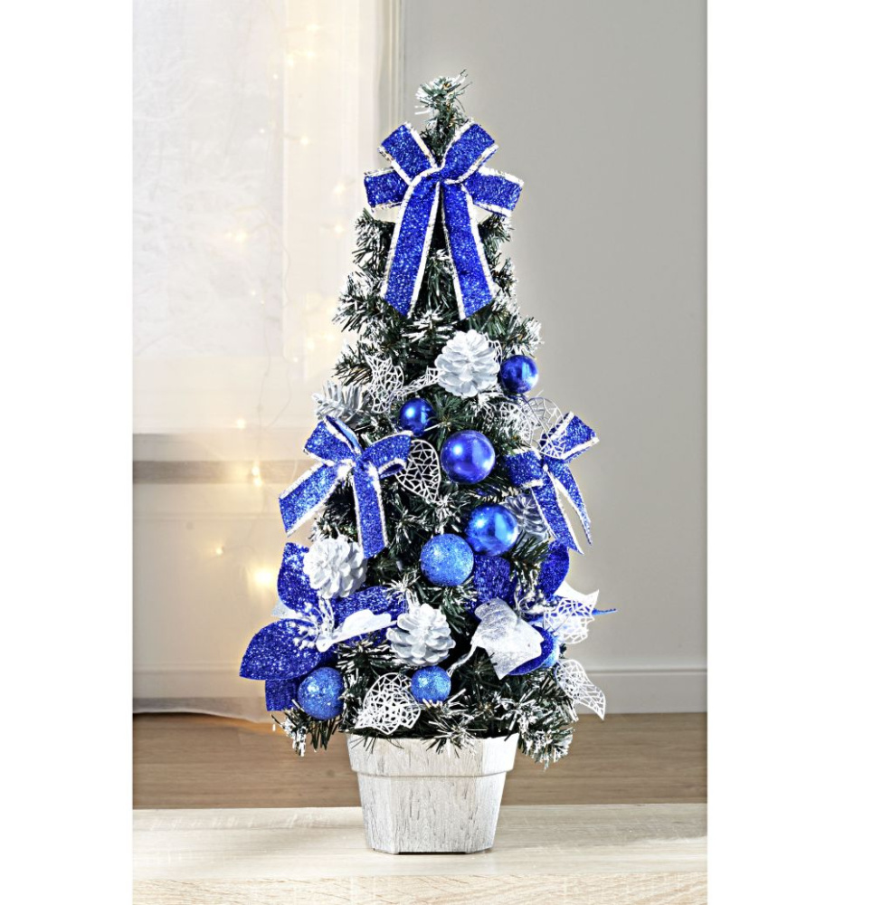 Weihnachtsbaum blau