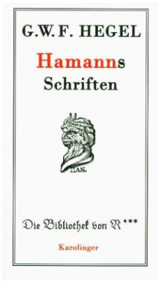 Hamanns Schriften