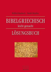 Bibelgriechisch leicht gemacht, Lösungsbuch