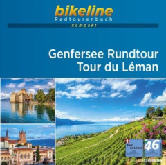 bikeline Radtourenbuch kompakt Genfersee Rundtour - Tour de Leman