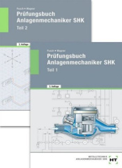 Prüfungsbuch Anlagenmechaniker SHK, 2 Bde.. Tl.1/2