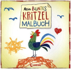 Mein buntes Kritzel-Malbuch (Hahn)