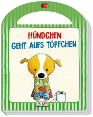 Hündchen geht aufs Töpfchen