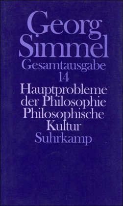 Hauptprobleme der Philosophie. Philosophische Kultur