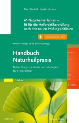 Handbuch Naturheilpraxis / 45 Naturheilverfahren - fit für die Heilpraktikerprüfung, 2 Bde.