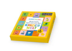 Duden - Kennst du das? Meine bunte Spiel-und-Lernbox: Kinderwelt, 9 Bde.