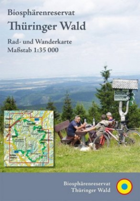 KKV Rad- und Wanderkarte Biosphärenreservat Thüringer Wald