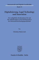 Digitalisierung, Legal Technology und Innovation.