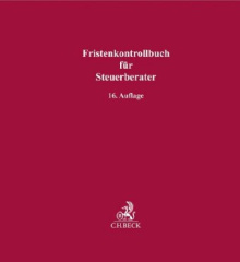 Fristenkontrollbuch für Steuerberater