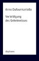 Verteidigung des Geheimnisses