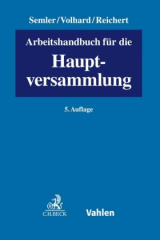 Arbeitshandbuch für die Hauptversammlung