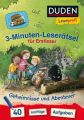 3-Minuten-Leserätsel für Erstleser - Geheimnisse und Abenteuer