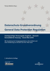 Datenschutz-Grundverordnung. General Data Protection Regulation