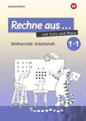 Rechne aus mit Katz und Maus - Mathematik Arbeitsheft Einmaleins