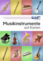 Musikinstrumente auf Karten