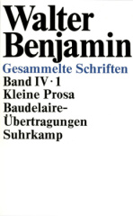 Kleine Prosa. Baudelaire-Übertragungen, 2 Tl.-Bde.